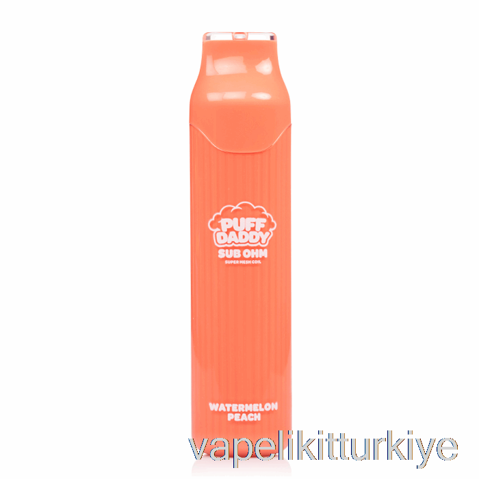 Vape Türkiye Puf Baba 6000 Tek Kullanımlık Karpuz şeftali
